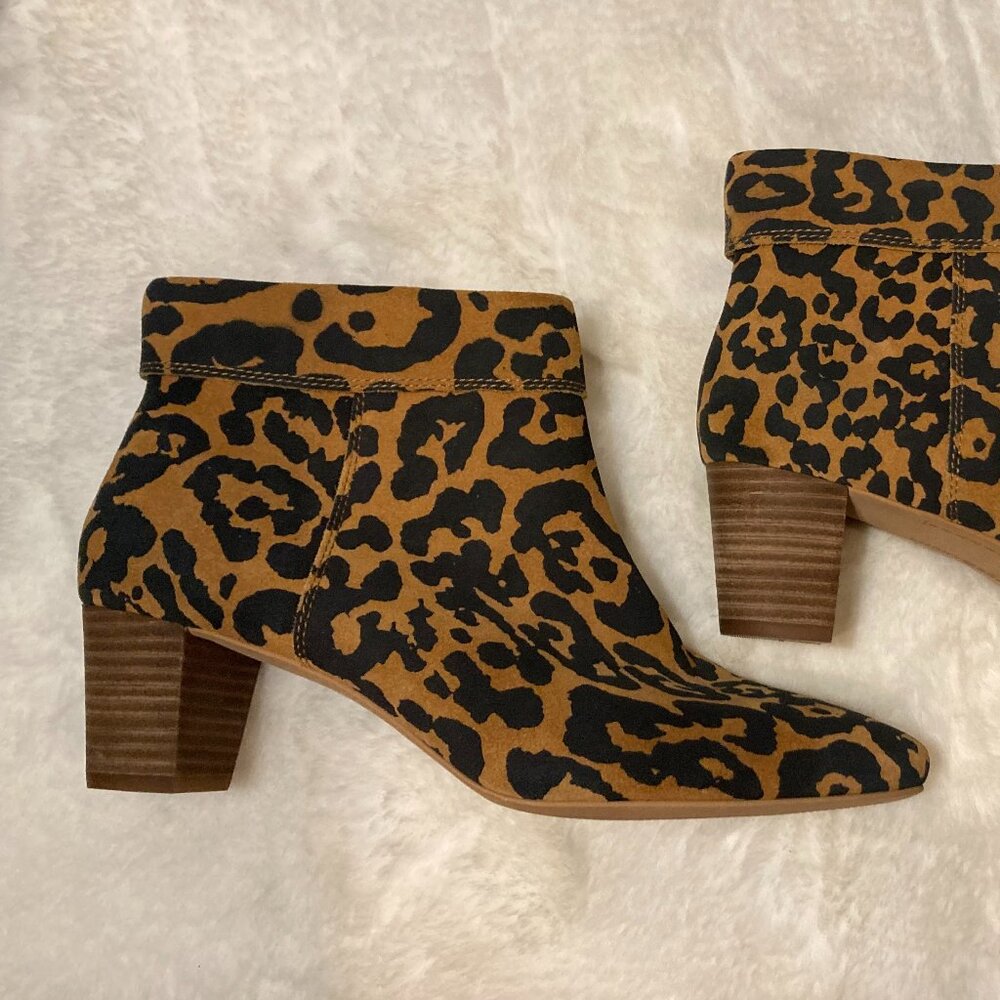 Lucky Brand Leopard Print Booties